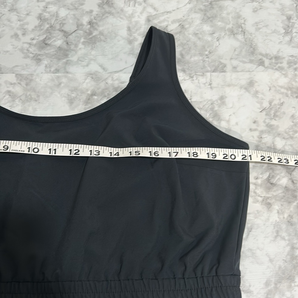 ABERCROMBIE WOMEN SKIRT ROMPER BLACK Sz XLP - Picture 8 of 9